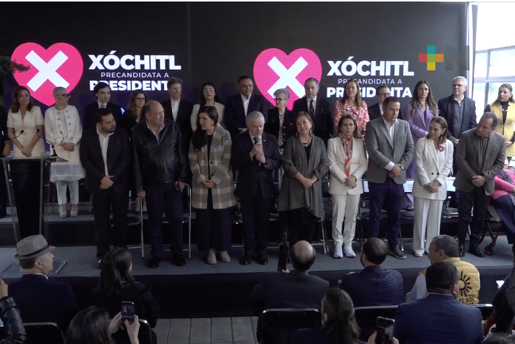 Xóchitl Gálvez presentó a su equipo de campaña rumbo al 2024